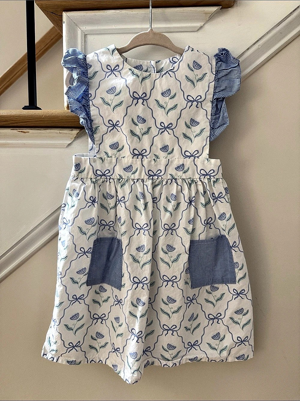Stitchy Fish Girls 3T Floral Cotton Dress
